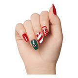 Kiss Uñas Postizas Navideñas Voguish Fantasy Nails- Frozen