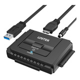 Unitek Adaptador De Disco Duro Externo Usb 3.0 A Ide Y Sata.