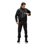 Capa De Chuva Moto Pantaneiro Pvc Masculina C/gola E Bolso M