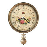 Reloj De Pared Dietrich 547-664 - Péndulo De Latón Antiguo, 