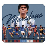 Mousepad Diego Maradona Futbol Napoles Boca Newells 1151