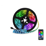 Tira Luz Led Rgb 3m Tv Bluetooth Resistencia Ip 65