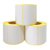 10 Rollos De Etiquetas Adhesiva Termicas 55x44 Mm 500 Unid 