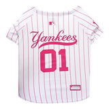 Sudadera Mlb Para Mascotas Yankees-l.