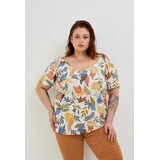 Blusa Camisola Estampada Talle Grande/especales