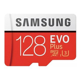 Tarjeta De Memoria Samsung Mb-mc128ga/apc  Evo Plus Con Adaptador Sd 128gb