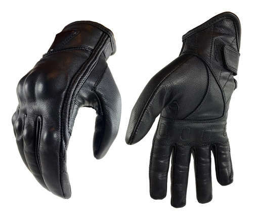 Guantes  Para Moto Cuero  Cabra  Tallas S, M, L ,xl