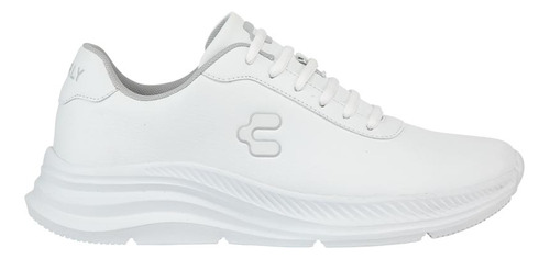 Tenis Deportivo Para Correr Charly 1001 Blanco Para Hombre