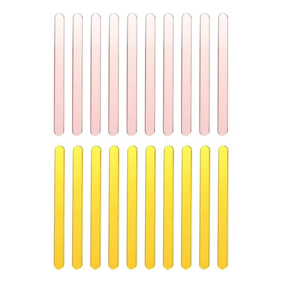 20 Palitos De Helado, Paletas Acrílicas