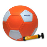 Balón Soccer Curva Chanfle Kickerball Swerve Y Bomba Juguete