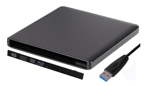 Plástico Duro Delgado Usb 3.0 Sata 9.0 / 9. 5mm Externo Dvd