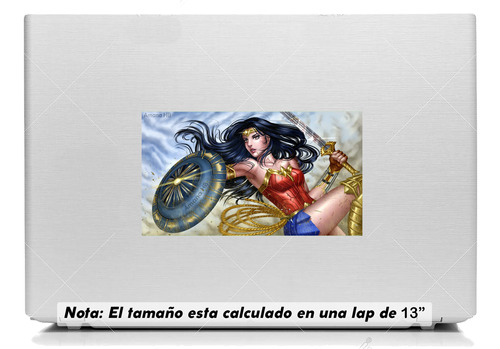 Vinil Sticker Laptop 13 PuLG. Wonder Woman 84 Mod. 0047