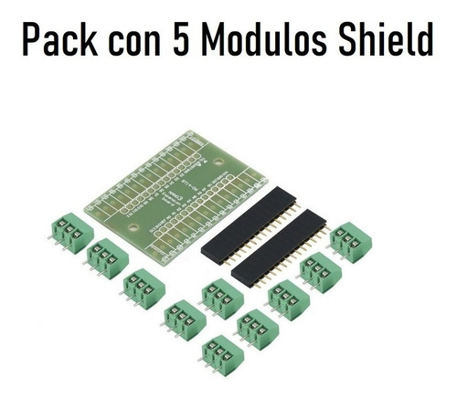 Modulo Expansion Para Arduino Nano Shield V1.0 Screw