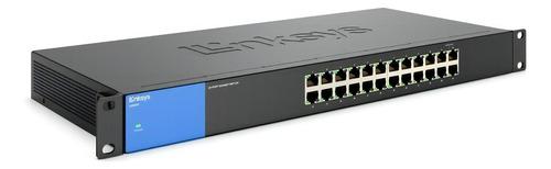 Switch Linksys Lgs124 24 Puertos Gigabit No Administrable