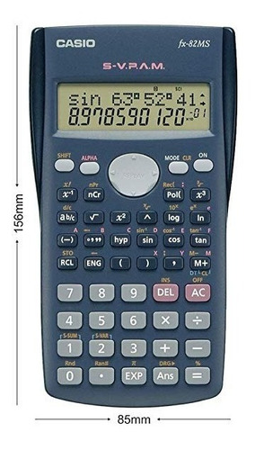 Calculadora Casio Fx-82ms2 Cientifica  Original