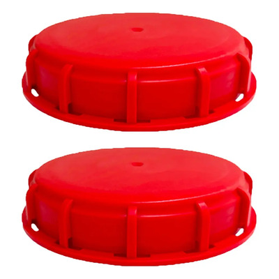 Tapa Plastica Para Contenedor Tote 1000 Litros 162 Mm 2 Pzs Color Al Azar Lisa