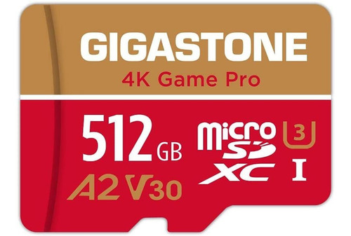 Gigastone Tarjeta Micro Sd De 256 Gb, 4k Game Pro Para Gopro