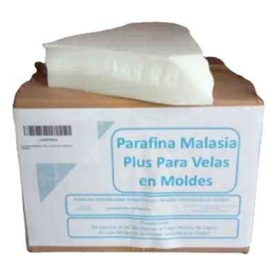 Parafina Malasia Plus 10 Kg para Velas en Moldes Copasa Decorativas | Meses sin interés