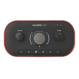 Focusrite Vocaster Two Interface Audio Color Negro