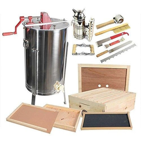 Extractor De Miel Con Caja De Cría Y Kit De Herramientas.