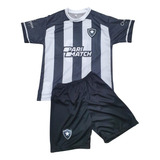 Kit Conjunto Infantil Do Botafogo Branco