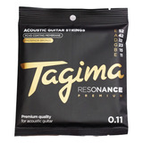 Encordoamento Tagima 011 Resonance Premium Pcvd P/ Violão