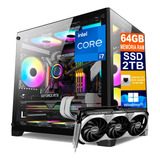 Pc Gamer Cpu I7 12700kf, Ssd 2tb / 64gb Ddr5 / Rtx 4080 16gb