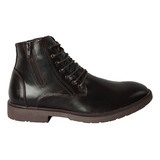 Bota Casual Para Hombre En Cuero Marca Monserrate Matiz