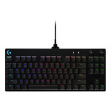 Teclado Mecánico Logitech G Pro Para Gaming En Inglés Tkl