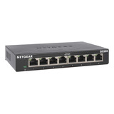 Netgear Conmutador No Administrado Gigabit Ethernet De 8 Pue