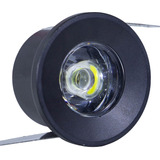 Bala Led De Nicho 1w 110v Redonda De 3cm Ojo De Buey