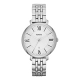 Reloj Mujer Fossil Es3433 Cuarzo Pulso Plateado En Acero