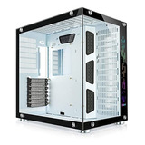 Gim Atx Mid-tower Case White Gaming Pc Case 2 Paneles De Vid