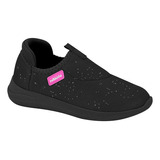 Tênis Meia Infantil Feminino Slip On Molekinha Brilho Kids