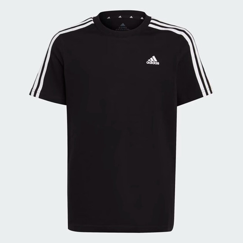 Camiseta Algodão Essentials 3-stripes adidas Hr6330