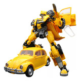 Auto En Miniatura De La Serie Transformers Bumblebee Deform