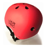 Casco De Bicicleta Urbano Con Regulador Jar Vec Rojo Rpm925