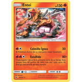 Cartas Pokemon Entei 47/214 Español Lost Thunder Lot