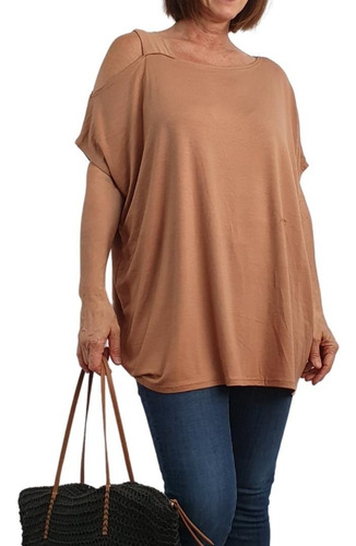 Remera  Modal Talles  Grandes Oversize Joaquina