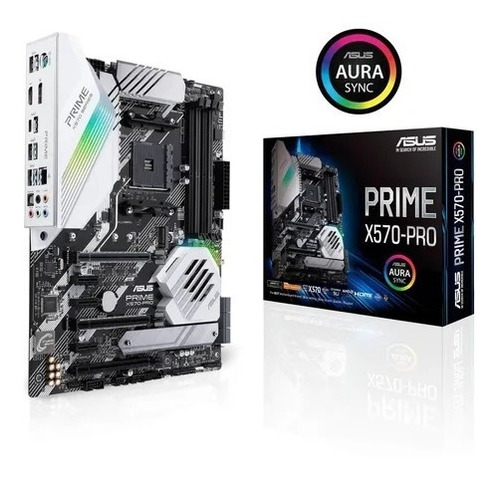 Motherboard Asus Prime X570-pro Ryzen 3 Gen Am4 Pcie Logg