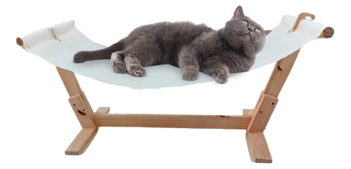 Cama Rede Chão Para Gato 33x80cm Resistente E Seguro Oferta