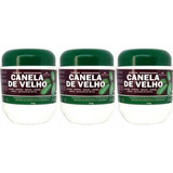 Kit 3 Pomada Canela De Velho Pote 240g Com Arnica, Cânfora