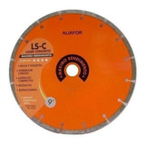 Disco Diamantado Aliafor Laser Concreto 230mm Ls-9c Ls-c 9'' Color Naranja