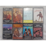 Cassette Stevie Wonder Lote 8 Cass Onda Jackson Beatles Bob 