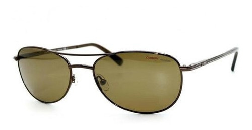 Lente Sol Carrera Ca928/s Aviator Copper Brown Polarized 55