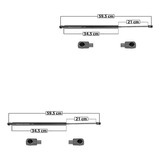 Par Amortiguadores De 5a Puerta Dodge H100 Van 08-14 Spart