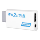  Adaptador Convertidor Wii A Hdmi Conversor 1080p Nintendo