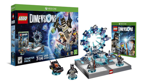 Lego Dimensions Starter Pack Xbox One Nuevo Caja Dañada