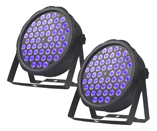Set X2 Luces Para Fiesta Ultravioleta Disco Luces Discoteque