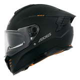 Capacete Masculino Axxis Hawk Sv Solidt Preto Fosco Moto